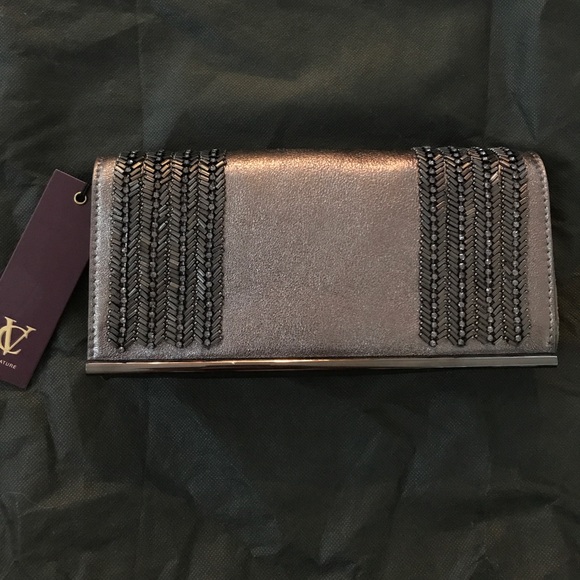 Vince Camuto Signature collection clutch/shoulder - Picture 1 of 7